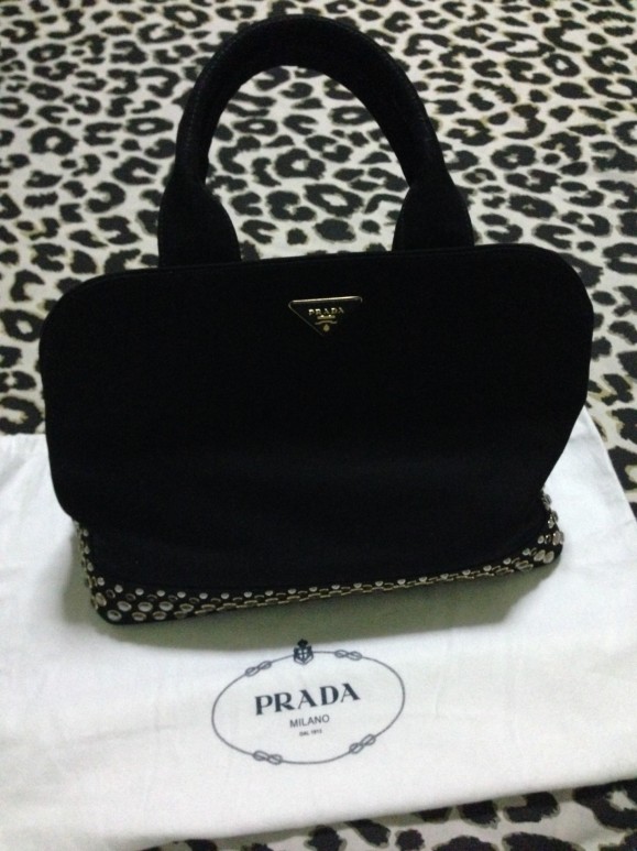 Prada Canapa Shopping Bag 1